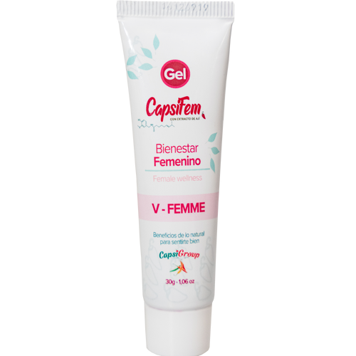 Capsifem Gel – Natural Relief from Menstrual Cramps in Minutes x3