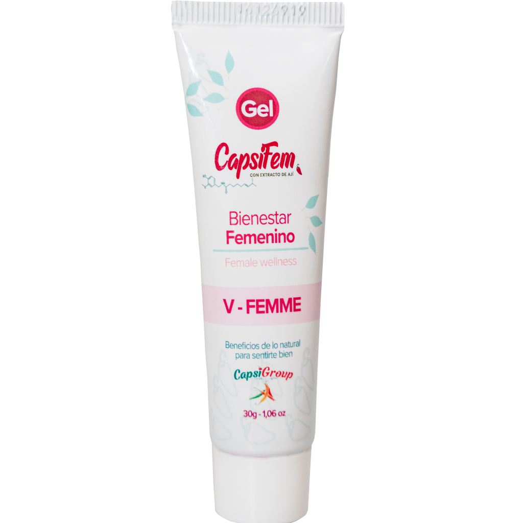 Capsifem Gel – Natural Relief from Menstrual Cramps in Minutes